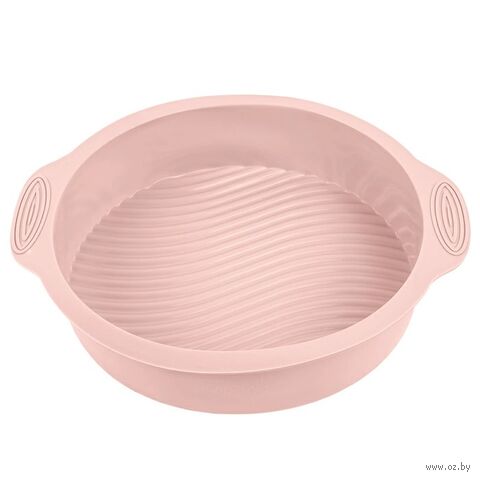 Форма для запекания силиконовая "Darvish DV-H-2131-1" (200х250х50 мм; розовый) — фото, картинка