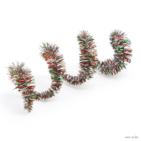 Проволока синельная для творчества "Цветок" (300 мм; 15 шт.; красно-зеленый) — фото, картинка