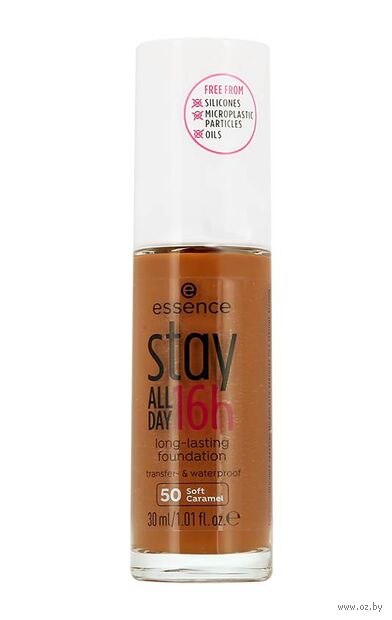Тональная основа для лица "Stay All Day 16h" тон: 50, soft caramel — фото, картинка