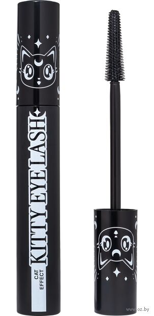 Тушь для ресниц "Beauty Bomb. Kitty Eye Lash" тон: 01, чёрный — фото, картинка