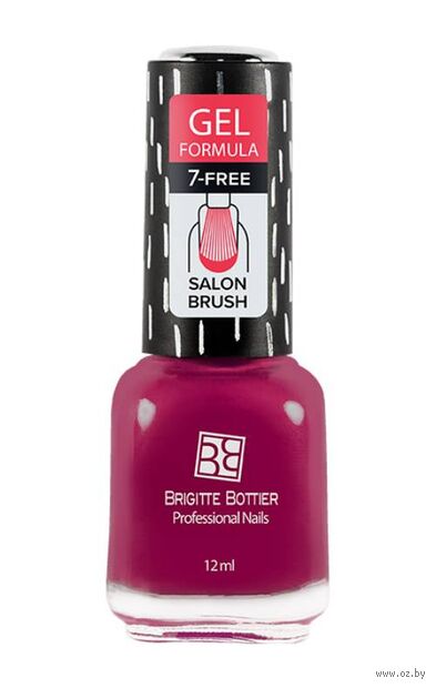 Лак для ногтей "Gel Formula" тон: 04, малиновый — фото, картинка