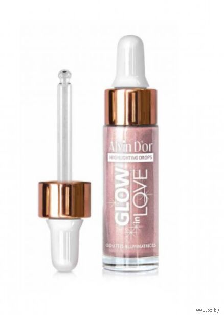 Хайлайтер для лица и тела "Glow in Love" тон: 03, розовый — фото, картинка