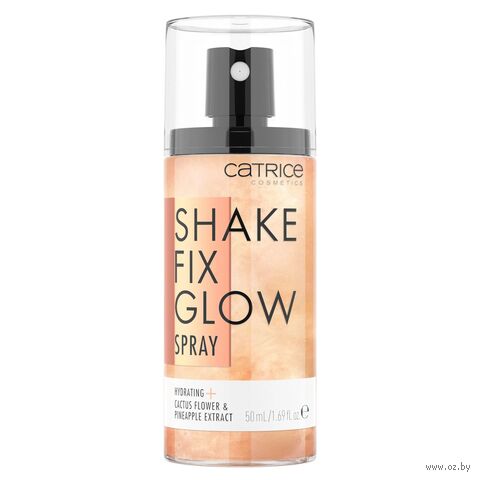 Спрей-фиксатор для макияжа "Shake Fix Glow" (50 мл) — фото, картинка