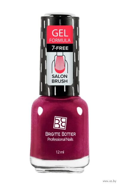 Лак для ногтей "Gel Formula" тон: 16, вишневый — фото, картинка