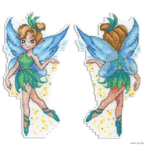 Набор для вышивания на пластиковой канве "Маленькая фея" (90х160 мм) — фото, картинка