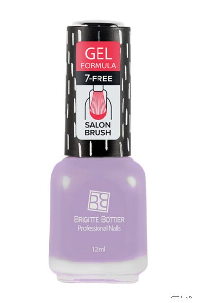 Лак для ногтей "Gel Formula" тон: 27, лавандовый — фото, картинка
