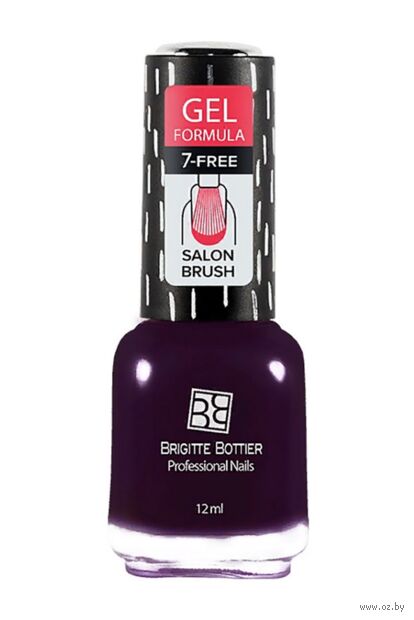 Лак для ногтей "Gel Formula" тон: 39, винный — фото, картинка