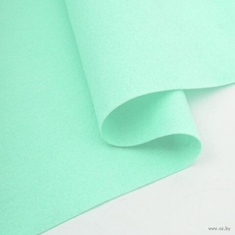 Фетр №36 (30х45 см; мятный; 10 листов) — фото, картинка
