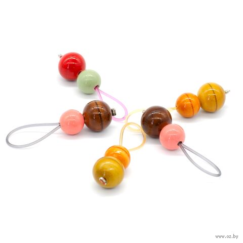 Маркеры для петель (5 шт.; мультиколор) — фото, картинка