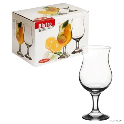 Набор стаканов "Pasabahce Bistro" (6 шт.; 380 мл) — фото, картинка