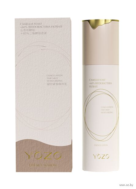 Лосьон для лица "Camellia Yeast + 60% Bifidobacteria Filtrate Coagulation Time Mild Moisturizing" (100 мл) — фото, картинка