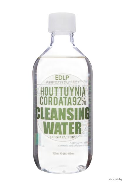 Очищающая вода "Houttuynia Cordata 92% Cleansing Water" (300 мл) — фото, картинка
