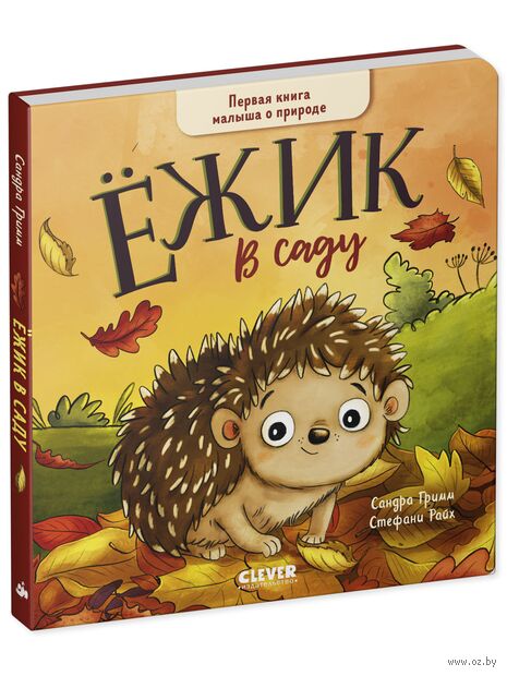 Ёжик в саду. Первая книга малыша о природе — фото, картинка