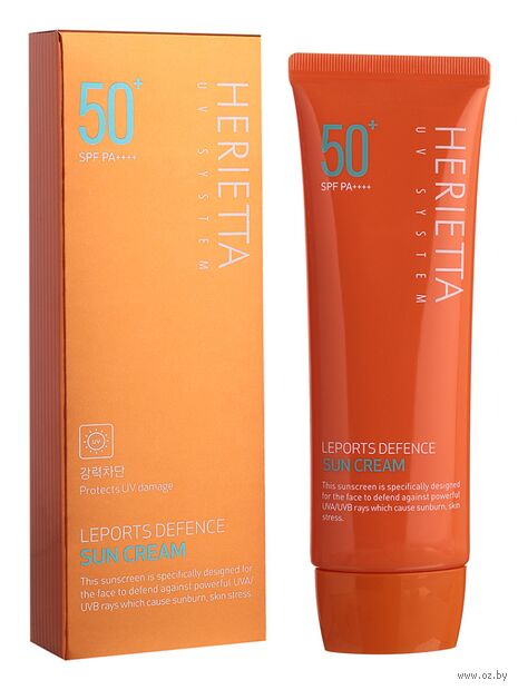 Крем солнцезащитный для лица "Kwailnara Sun. Herietta Leports" SPF 50+ (70 мл) — фото, картинка