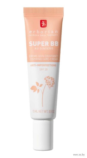 BB-крем для лица "Super BB Covering Care-Cream" тон: светлый (15 мл) — фото, картинка