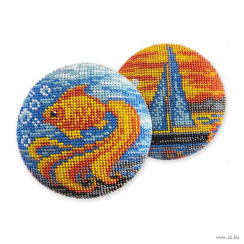 Набор для вышивания бисером "Талисман Желаний" (100х100 мм) — фото, картинка