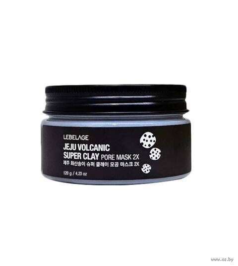 Маска для лица "Jeju Volcanic Super Clay Pore Mask" (120 г) — фото, картинка