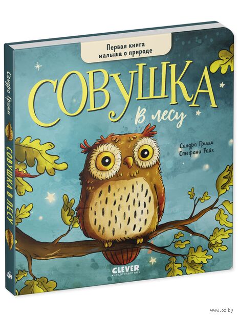 Совушка в лесу. Первая книга малыша о природе — фото, картинка