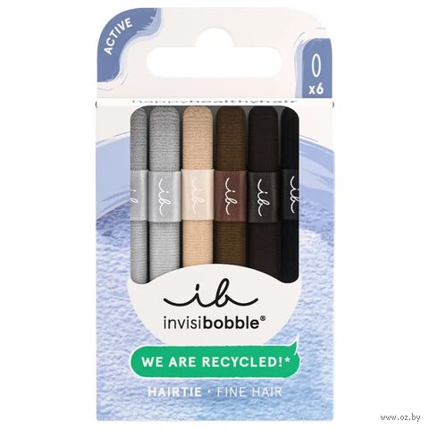 Набор резинок для волос "Thin Delicate Sustain" (6 шт.) — фото, картинка