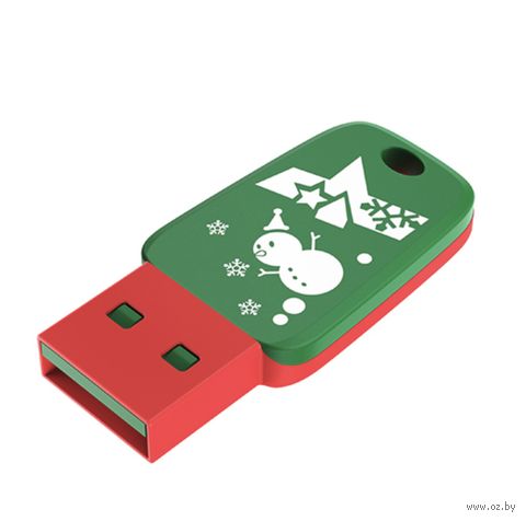 USB Flash Drive 64GB Netac U197-Christmas mini — фото, картинка