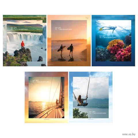 Тетрадь общая в клетку "Journey" (96 листов) — фото, картинка