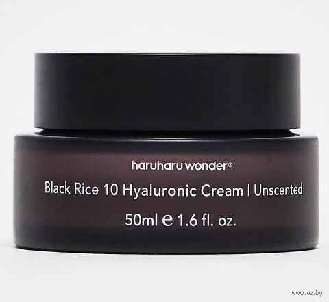 Крем для лица "Black Rice Hyaluronic Cream Unscented" (50 мл) — фото, картинка