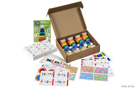 Посылка. Пирамидка с системой развивающих заданий. Комплект для детского сада — фото, картинка