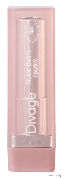 Помада-бальзам для губ "Nude Balm" тон 06, коричневый нюд — фото, картинка