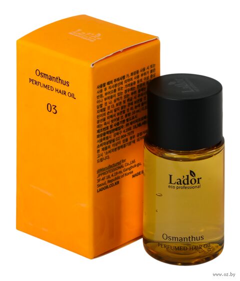 Парфюмированное масло для волос "Perfumed Hair Oil Osmanthus" (10 мл) — фото, картинка