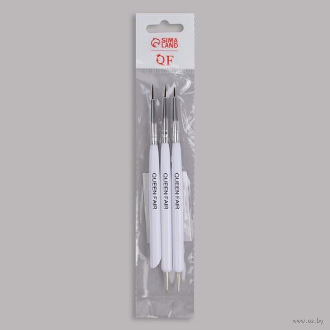 Набор для наращивания и дизайна ногтей "Queen fair" (3 шт.) — фото, картинка